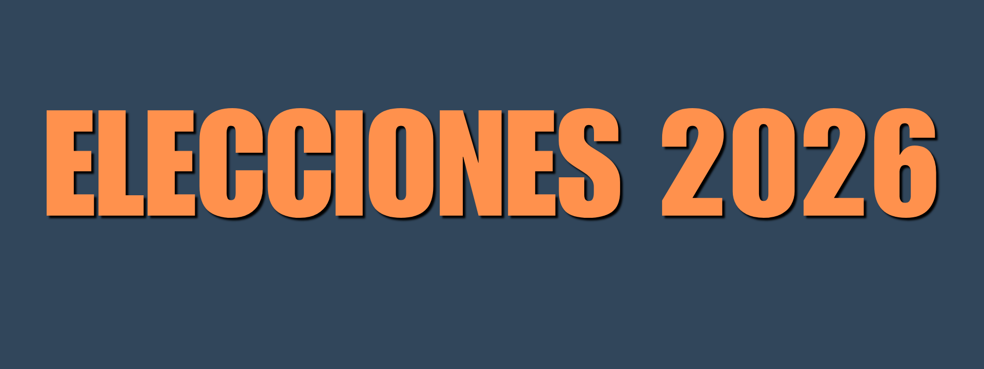 Elecciones 2026