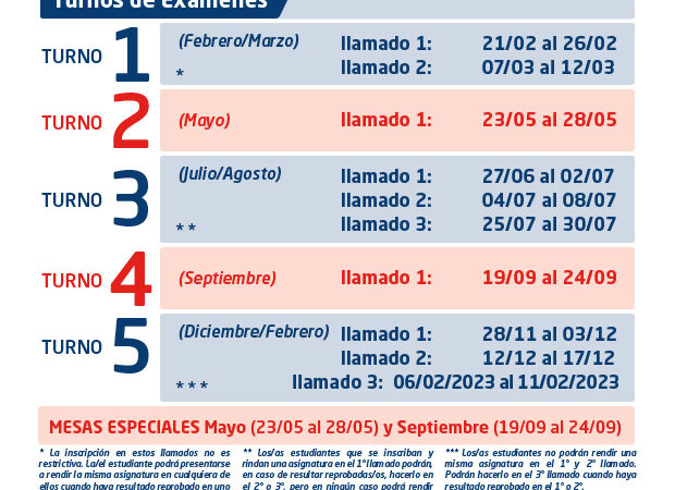 Calendario Académico 2022