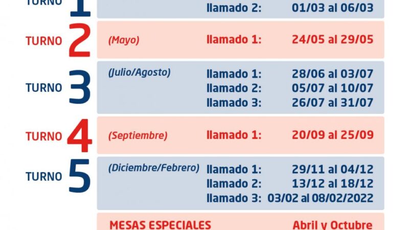 Calendario Académico 2021