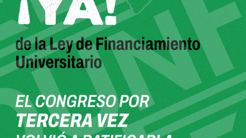Diputados rechazó el intento de derogar la Ley de Financiamiento Universitario: ahora el debate pasa al Senado