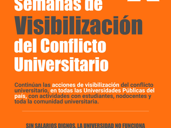 El Plenario de Secretarios/as Generales de la FEDUN extendió las actividades de visibilización 