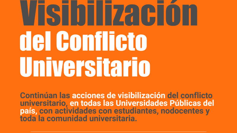 El Plenario de Secretarios/as Generales de la FEDUN extendió las actividades de visibilización 