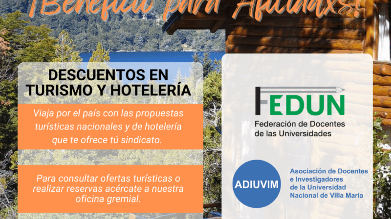 Nuevos convenios en Hotelería y Turismo para la temporada 2025