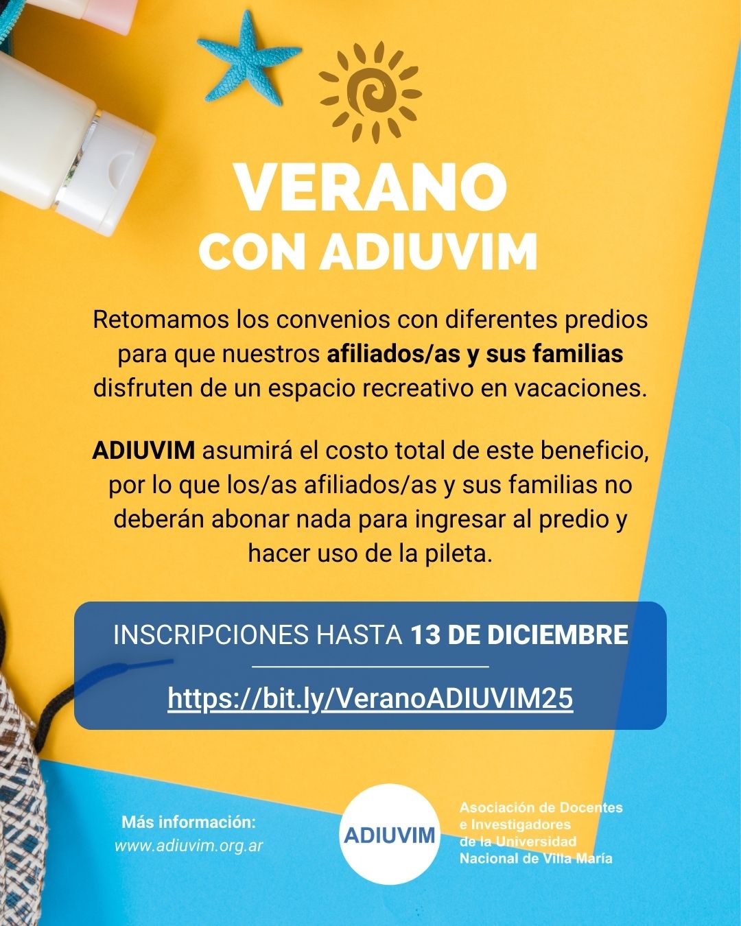 ADIUVIM en Verano 2025